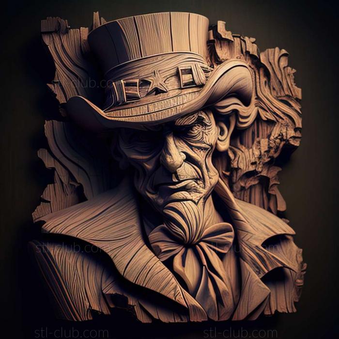 3D model uncle sam (STL)